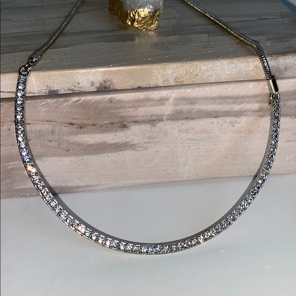 🌸2/$20🌸Forever 21 Diamond Crescent Necklace - Picture 2 of 4